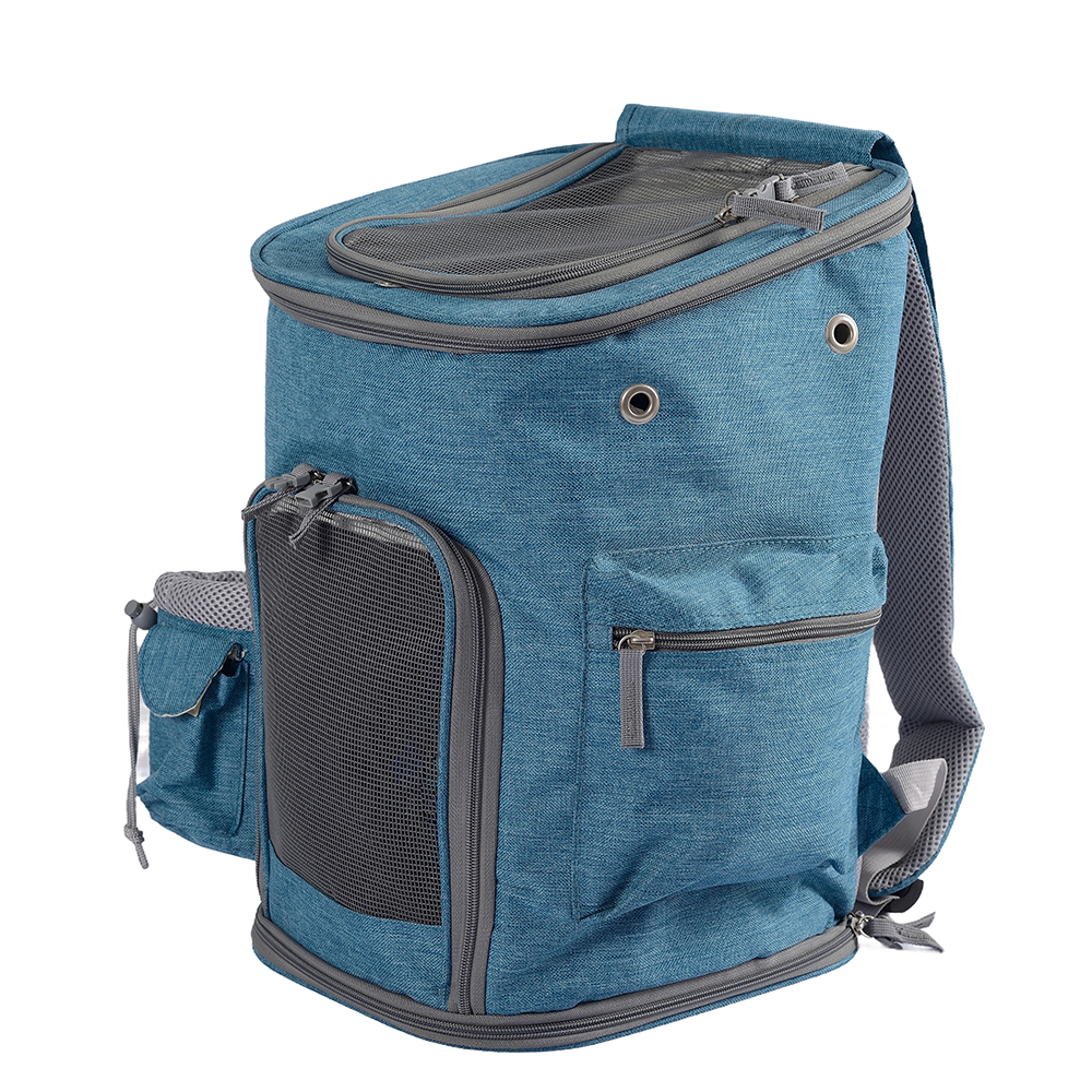 Iompróir Peataí Oxford backpack Taisteal Cat BreathablePuigeanna beaga 