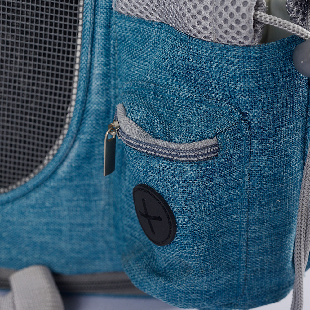 Iompróir Peataí Oxford backpack Taisteal Cat BreathablePuigeanna beaga