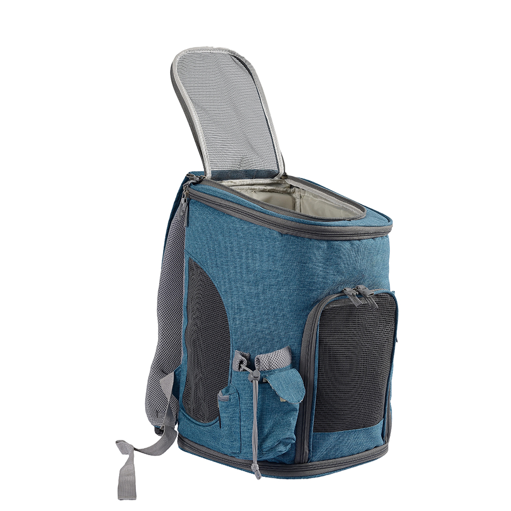 Iompróir Peataí Oxford backpack Taisteal Cat BreathablePuigeanna beaga