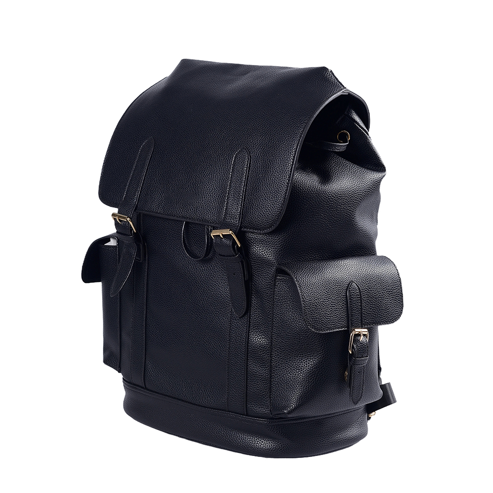 Taisteal/comaitéireacht/gnó/scoil mála droma leathair unisex