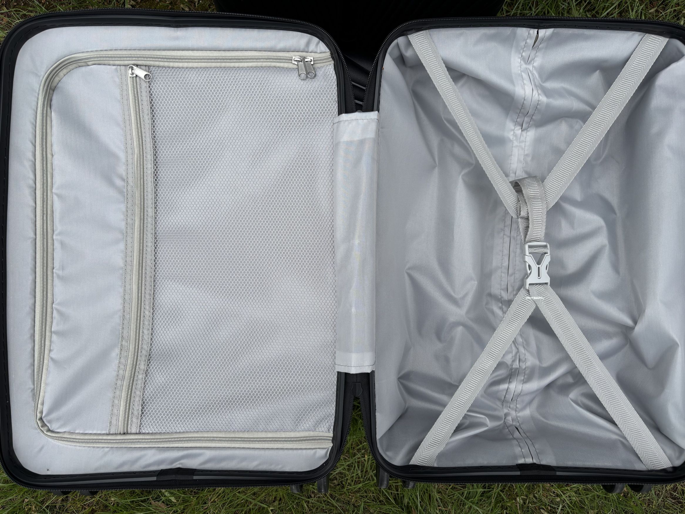 Leagann 4 pcs suitcase bagáiste PP tralaí valise oireann uiscedhíonach & durable ar ardchaighdeán
